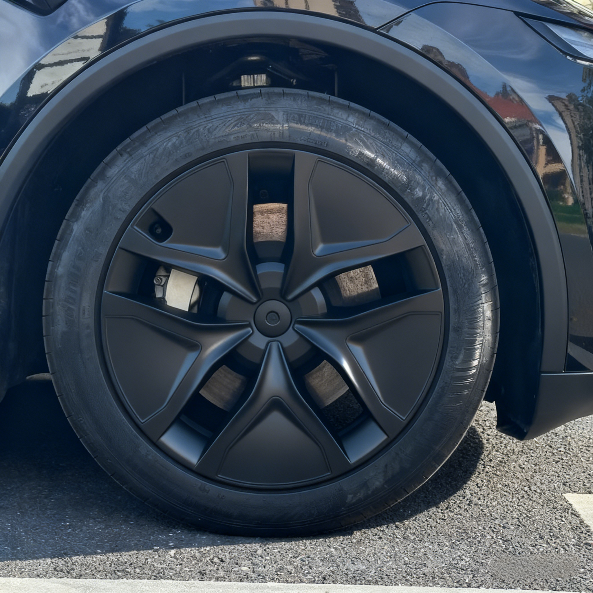Arachnid 2.0-Style 19'' Crossflow Hubcaps for Tesla Model Y Juniper (2025.03+)