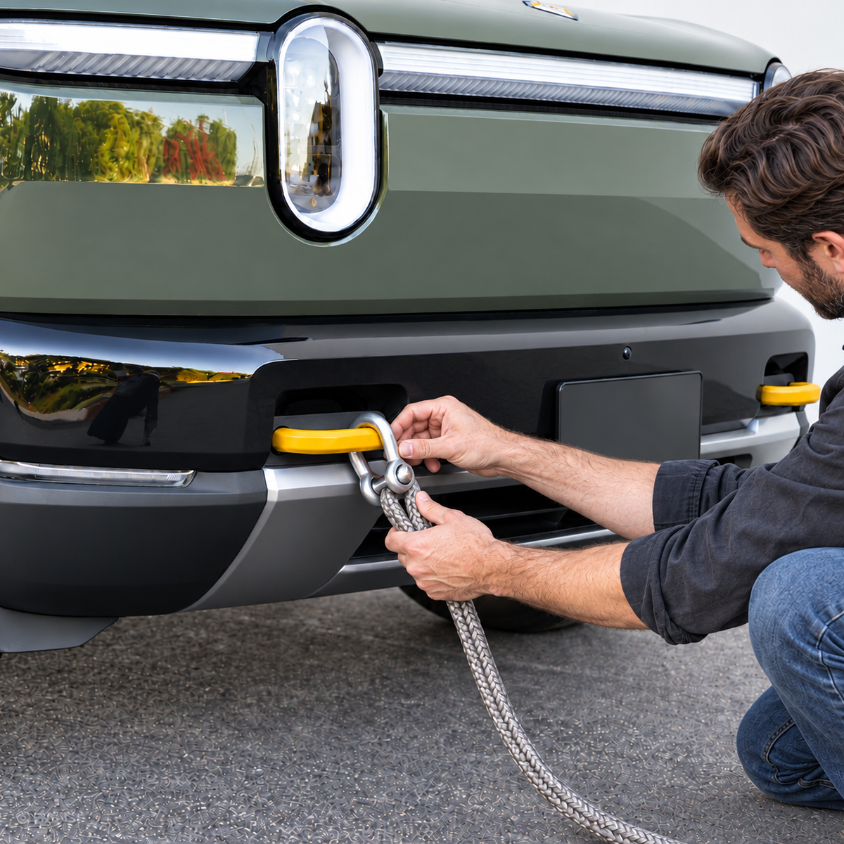 Tow Hook Cover for Rivian R2 2026+