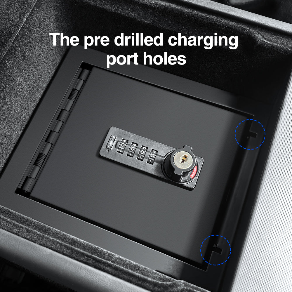 Tesstudio Tesla Center Console LockBox for Model 3 Highland & Model Y Juniper – Secure Storage