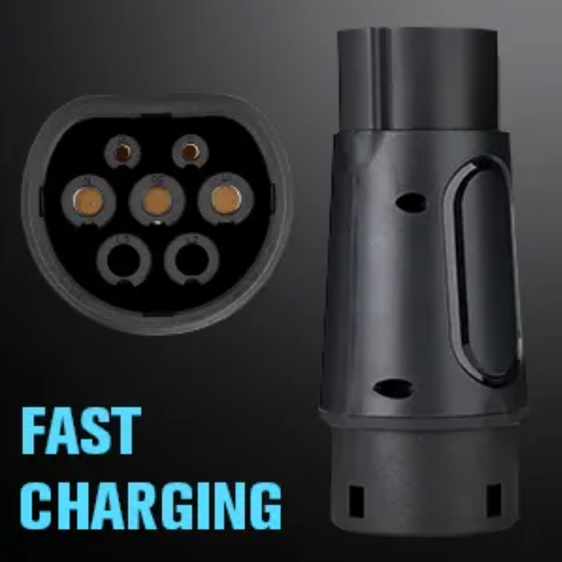 Type 1 to Type 2 EV Charging Adapter