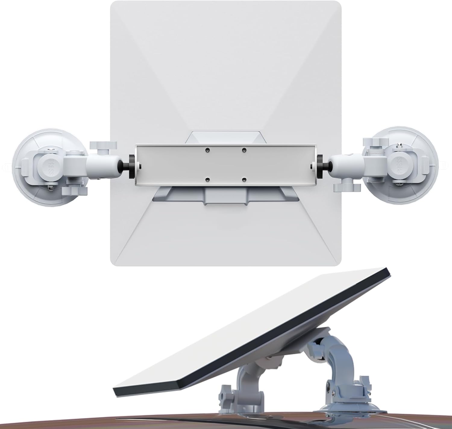 Starlink Mini Mount 360° Adjustable Suction Cup Car Mount Super Strong Suction & Ready to Use, Perfect for Car/RV/Boat/Truck and Marine