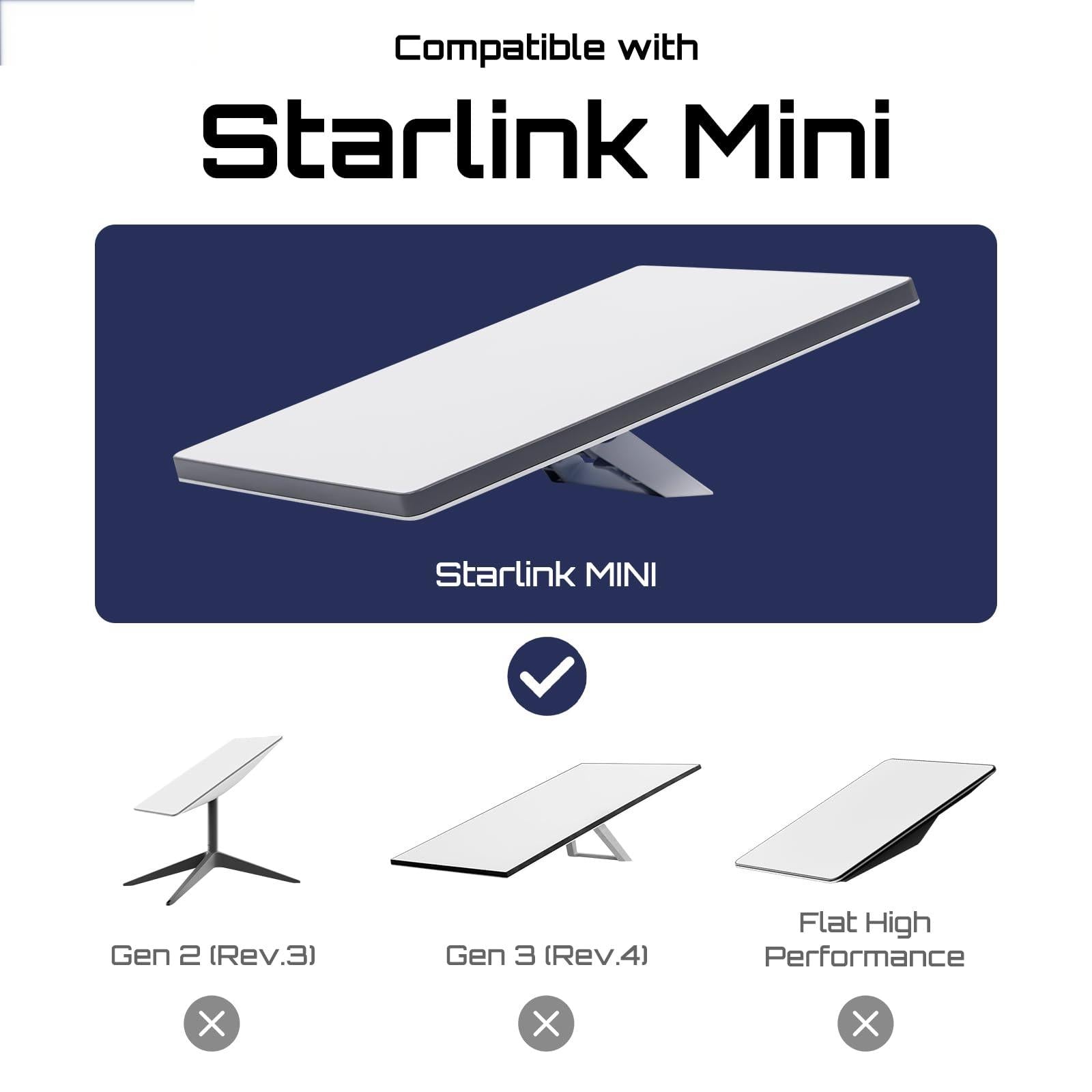 Protective Cover Liquid Silicone Case for Starlink Mini Satellite Dish