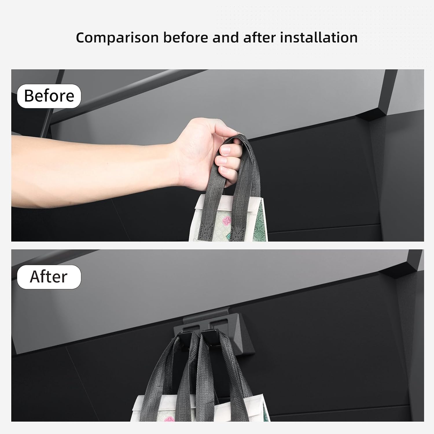 Glove Box Hook for Tesla Cybertruck 2024-2026, Storage Organizer Clips