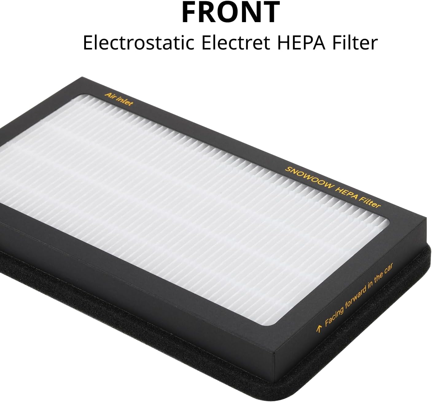 Tesstudio Tesla Model 3 /Model Y Air Filter HEPA 2 Pack with Activated Carbon Tesla Cabin Air Filter Replacement