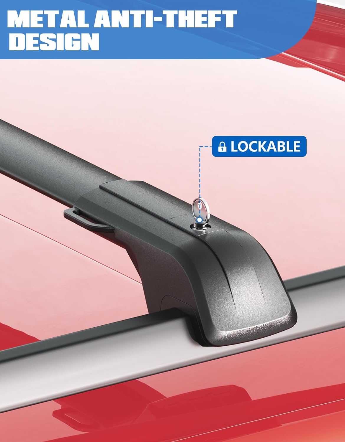 VW Tiguan cross bars 2018–2026 — load test with kayak