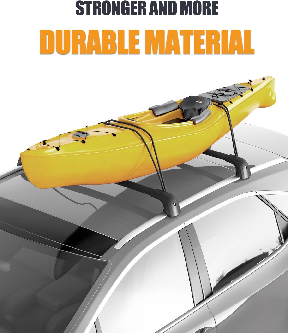 300lb Lockable Roof Rack Cross Bars for 2025 2026 Nissan Kicks – Heavy Duty Aluminum, Anti-Theft, Flush Side Rails