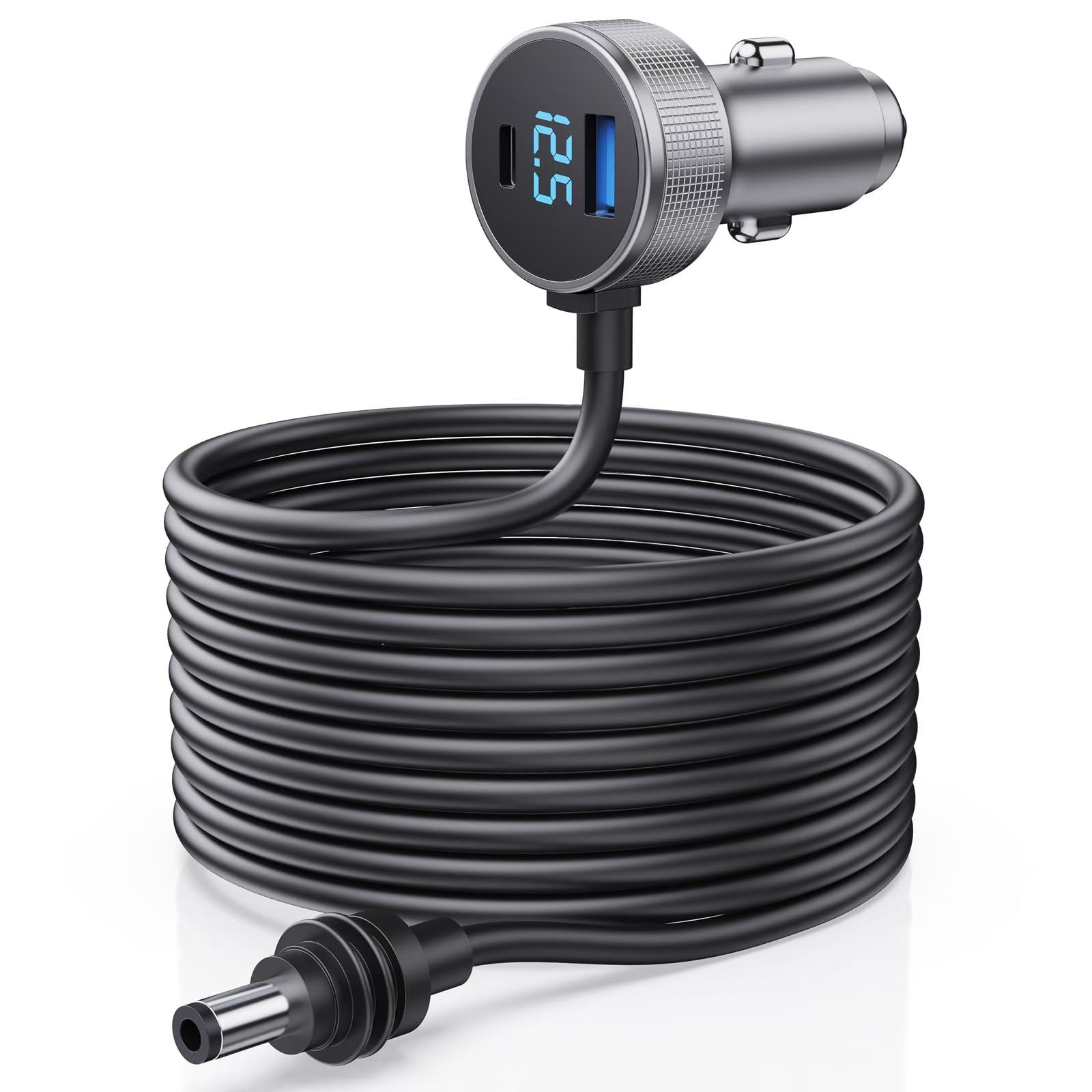 3 in 1 Starlink Mini Cable Car Charger DC Power Cable/Cigarette Lighter Adapter