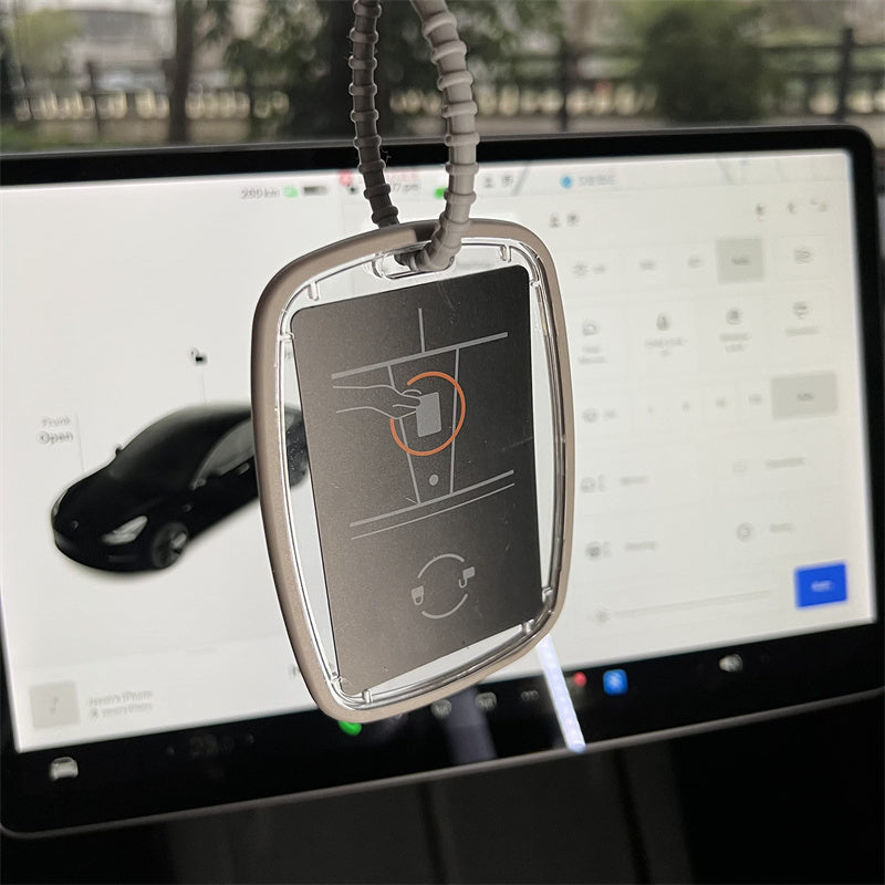 Model 3/Y Acrylic Key Card Holder Case