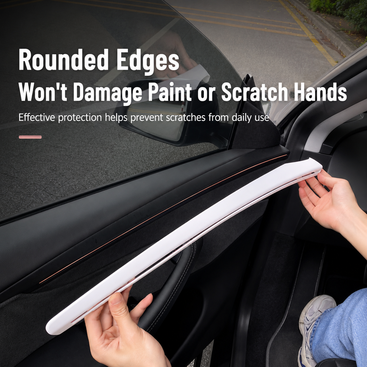 4-Piece Door Side Trim Cover Set for Tesla Model Y Juniper