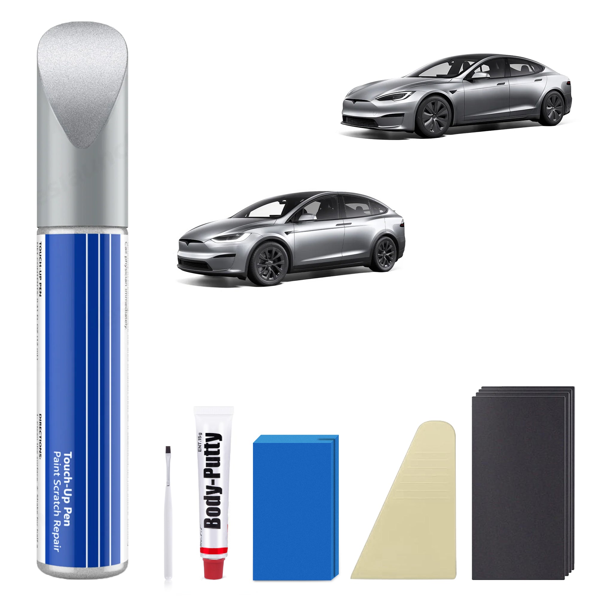Model 3/Y/S/X Car Body Color Paint Repair Pen Kit for Tesla - OEM Original Touch Up Paint Pen