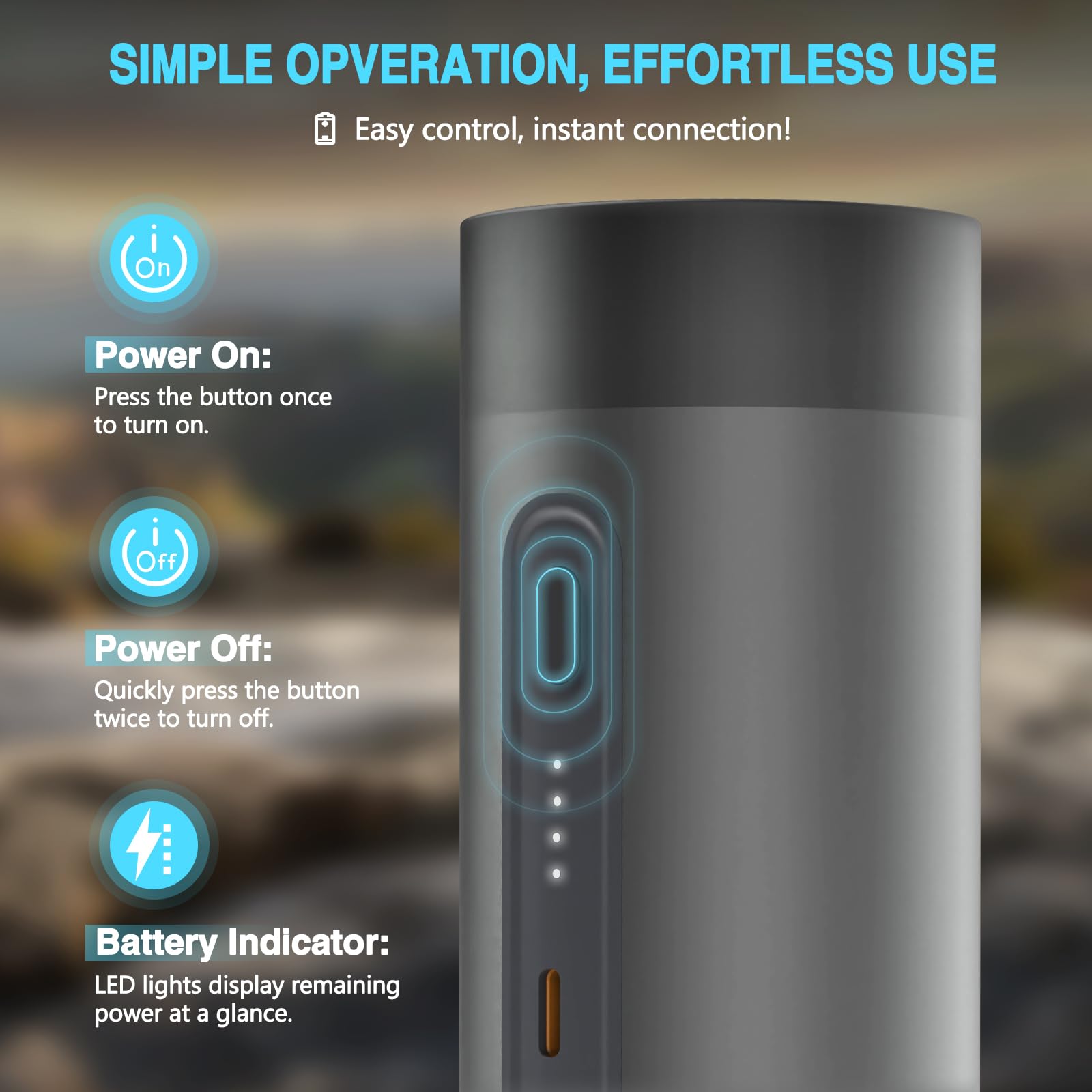 Adjustable Starlink Mini Mount with Battery Pack for Outdoor / Camping