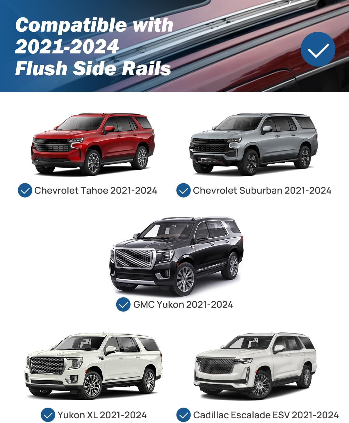 Chevrolet Equinox cross bars 2018–2024 — anti-theft lock engaged