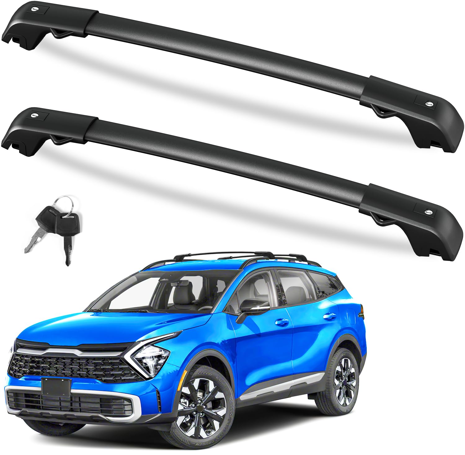 Mitsubishi Outlander cross bars 2014–2021 — aluminum alloy profile