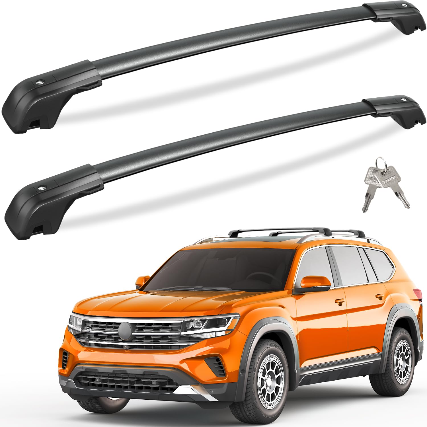 Roof rack cross bars — aluminum alloy profile