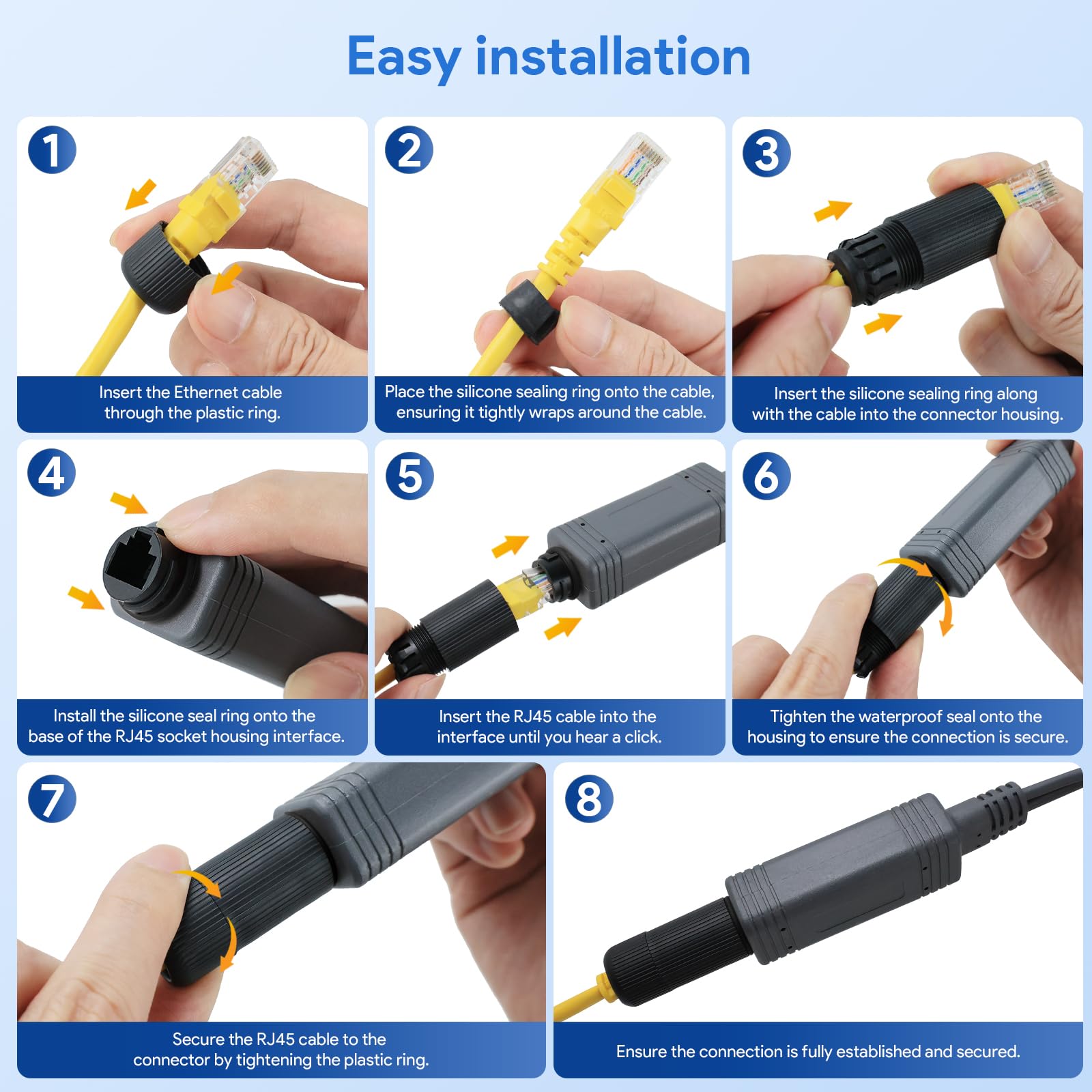Tesstudio Starlink Mini PoE Injector & 12V Starlink Adapter Splitter Kit