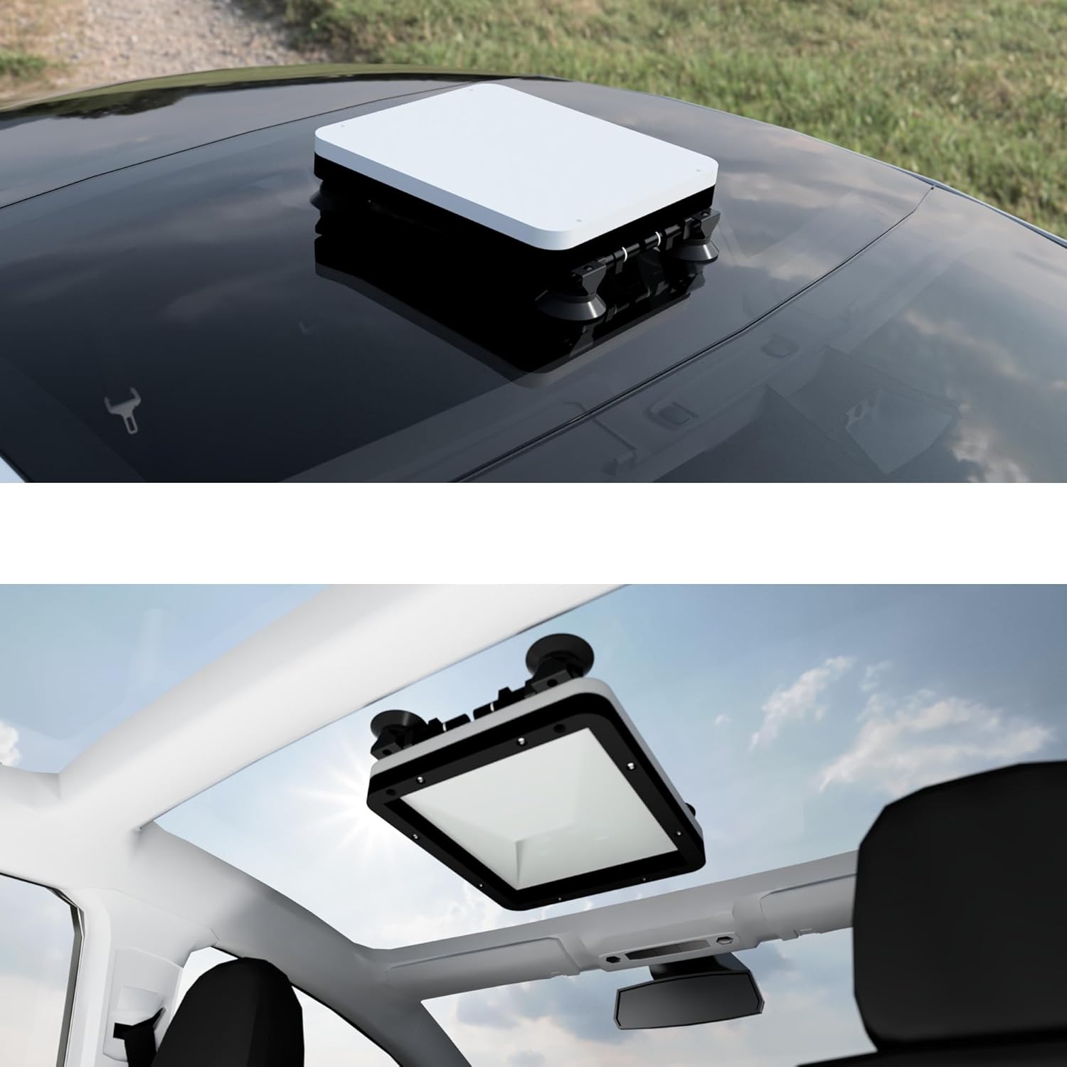 Asign Starlink Vehicle Roof & Interior Mount – Ultra-Durable Suction System for RVs, Campers, Trucks & Cars