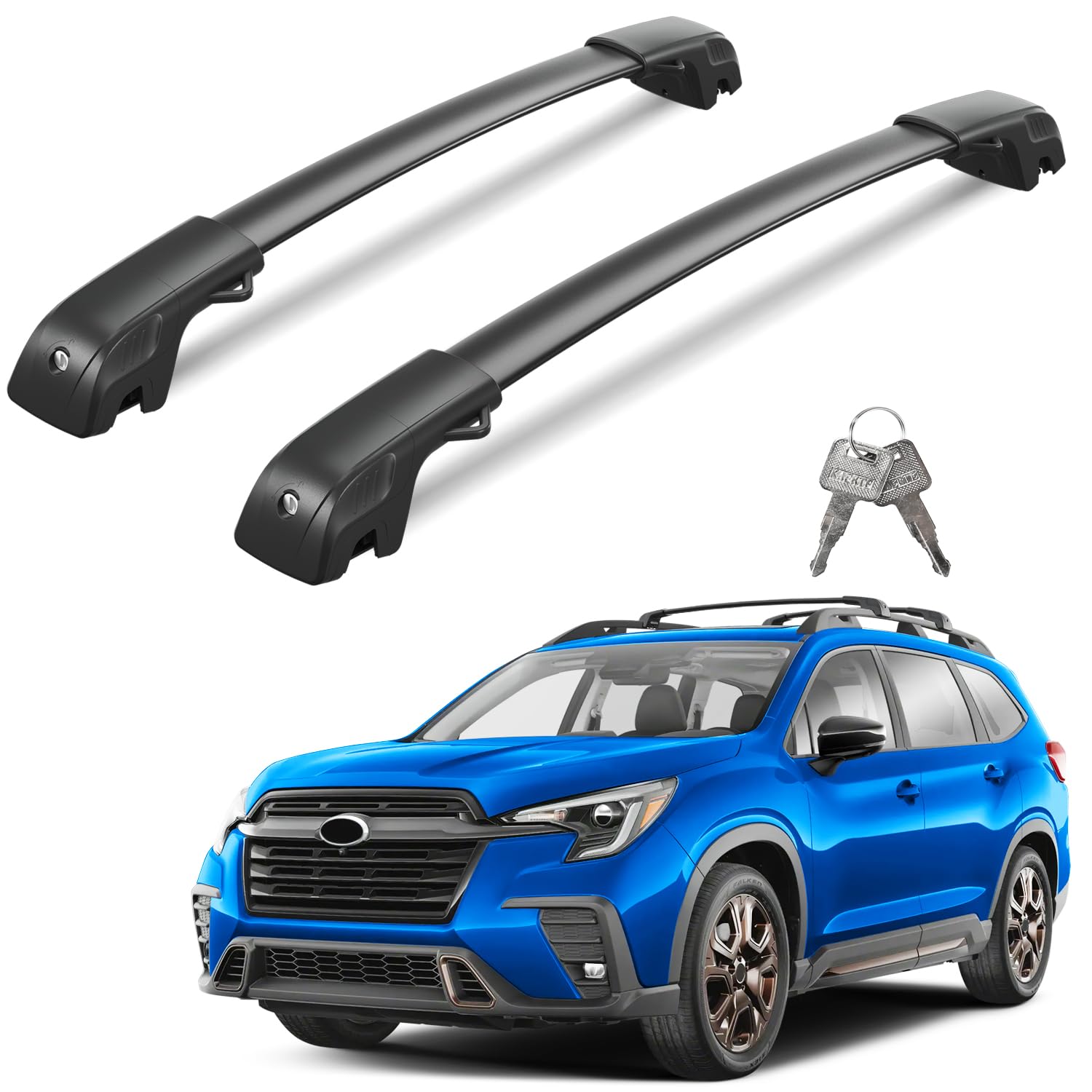 Hyundai Palisade cross bars 2026 — load test with kayak