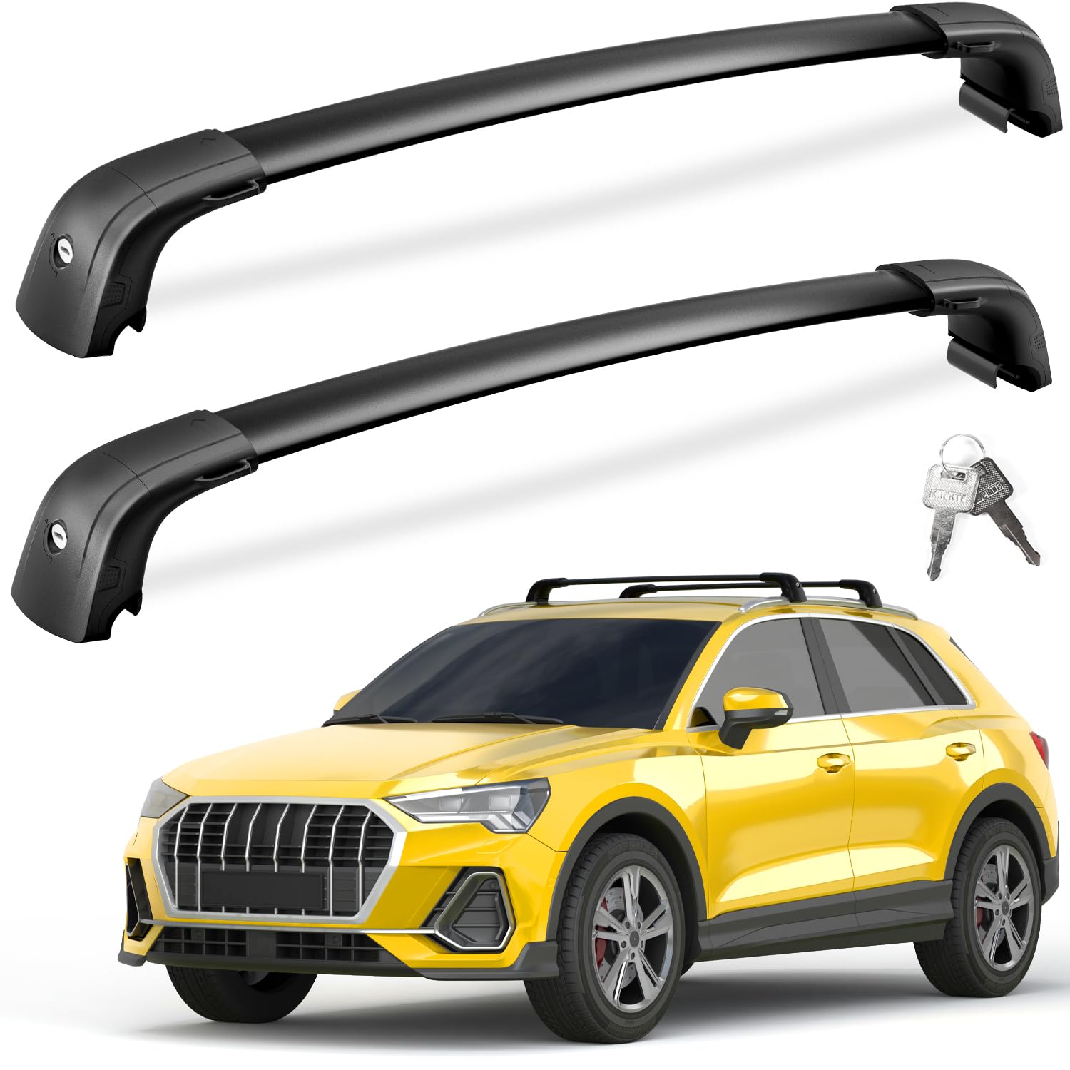 Mitsubishi Outlander cross bars 2014–2021 — key and lock kit