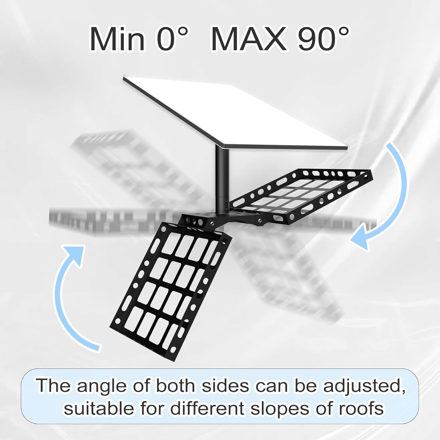 Starlink Gen 3 Roof Ridge Mount, 360° Rotatable Compatible with V3 Starlink Standard Dish