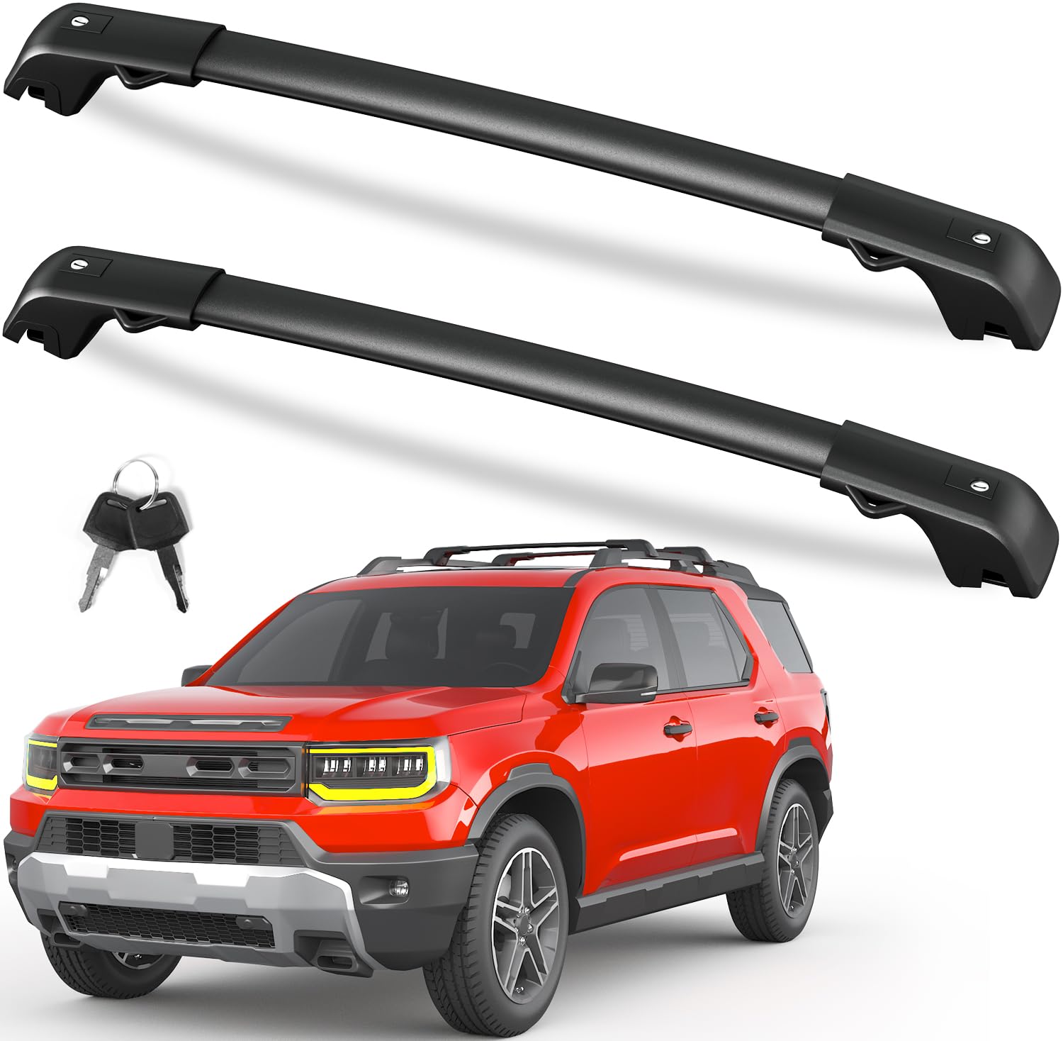 Honda Passport cross bars 2026 — key and lock kit