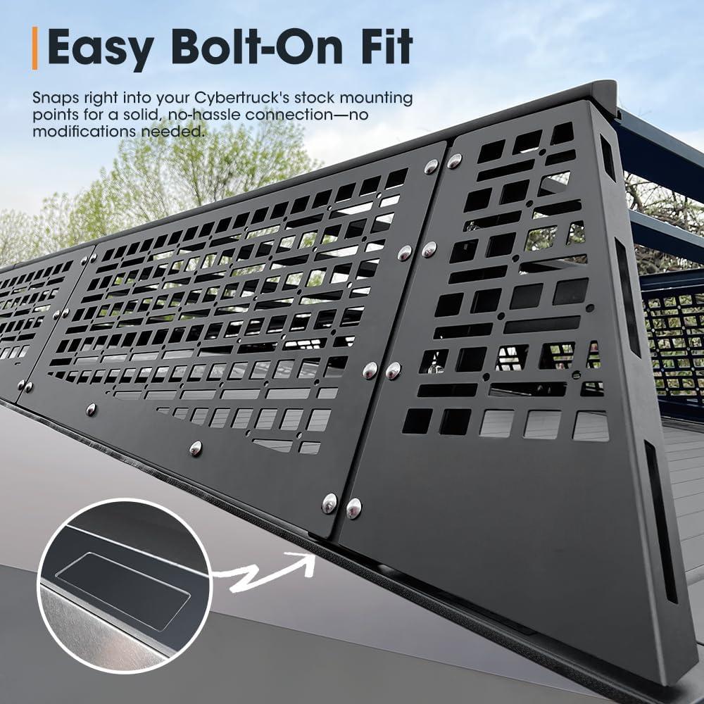 ๐จ๐ฆ Canada Exclusive -Bed Rack System for Tesla Cybertruck | 3-Day Express Delivery