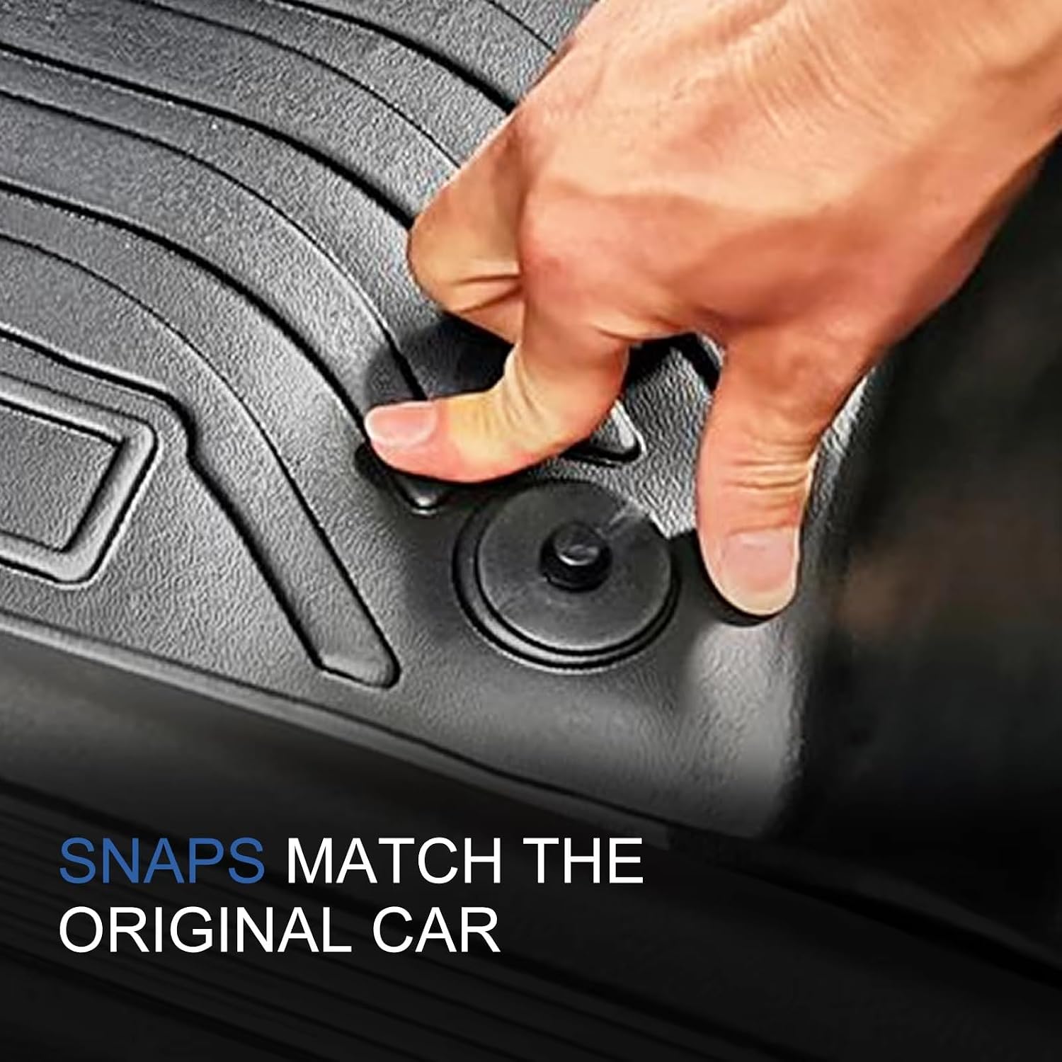 Tesla Model Y TPE 3D Floor Mats | All-Weather Waterproof Cargo Liner & Trunk Pad (LHD/RHD)