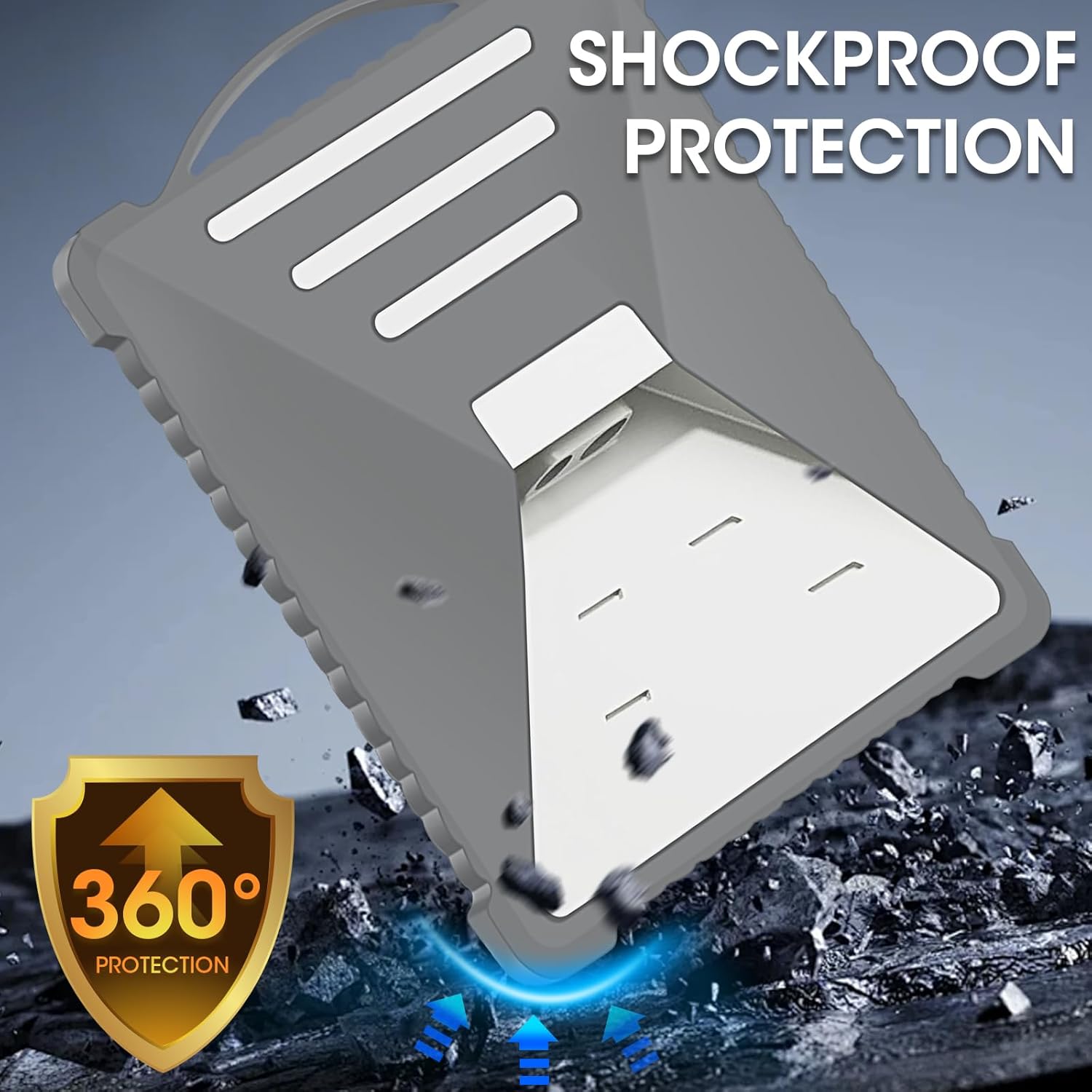 Starlink Mini Silicone Protective Sleeve — Liquid Silicone Full-Cover Shock-Resistant Lightning-Proof Case for Starlink Mini Satellite Dish Antenna