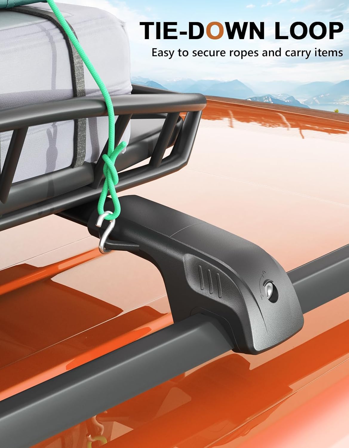 Hyundai Palisade cross bars 2026 — load test with kayak