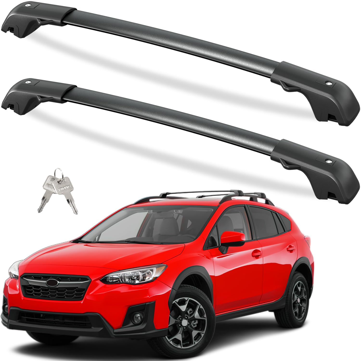 Roof rack cross bars — aluminum alloy profile