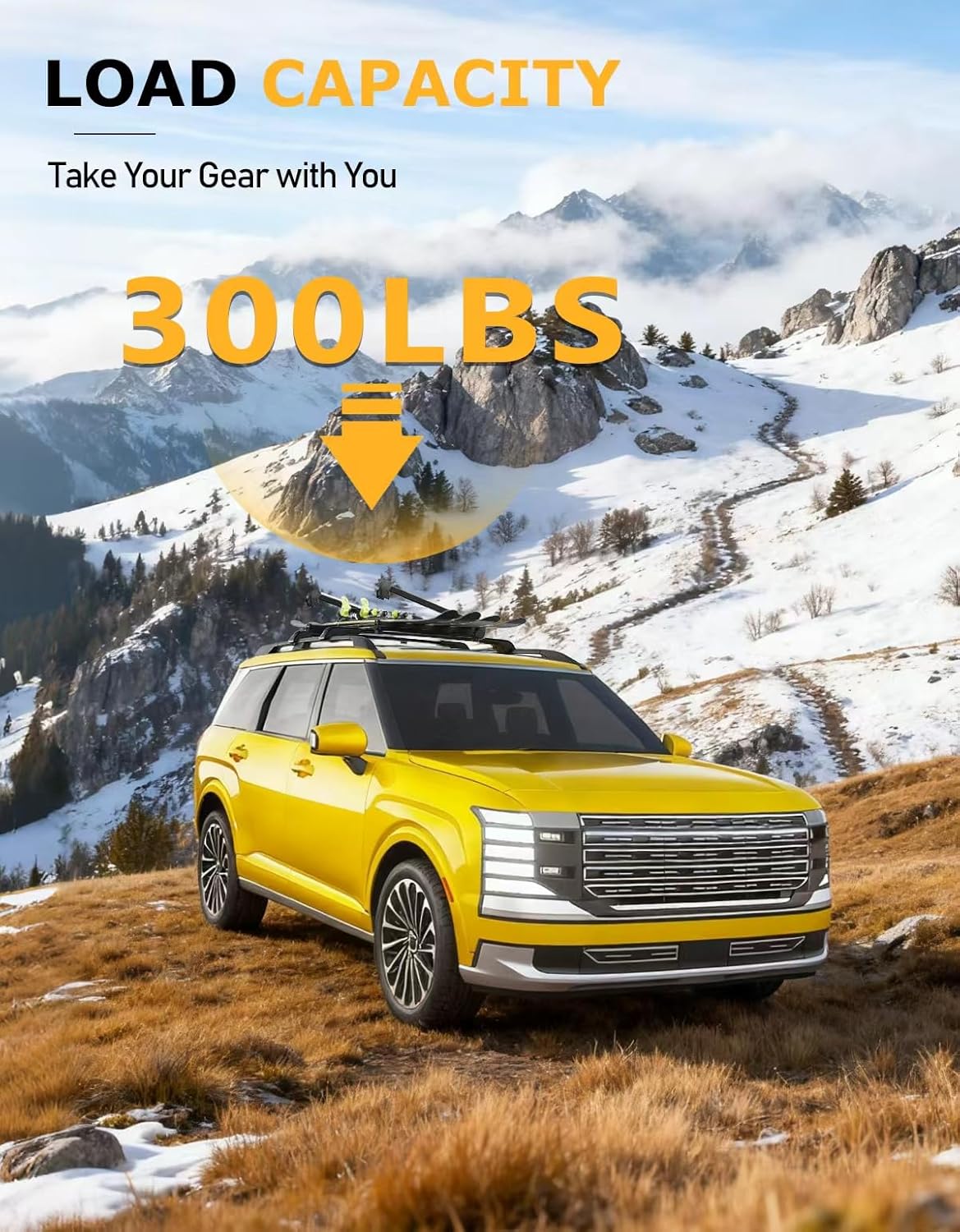Roof rack cross bars — aluminum alloy profile