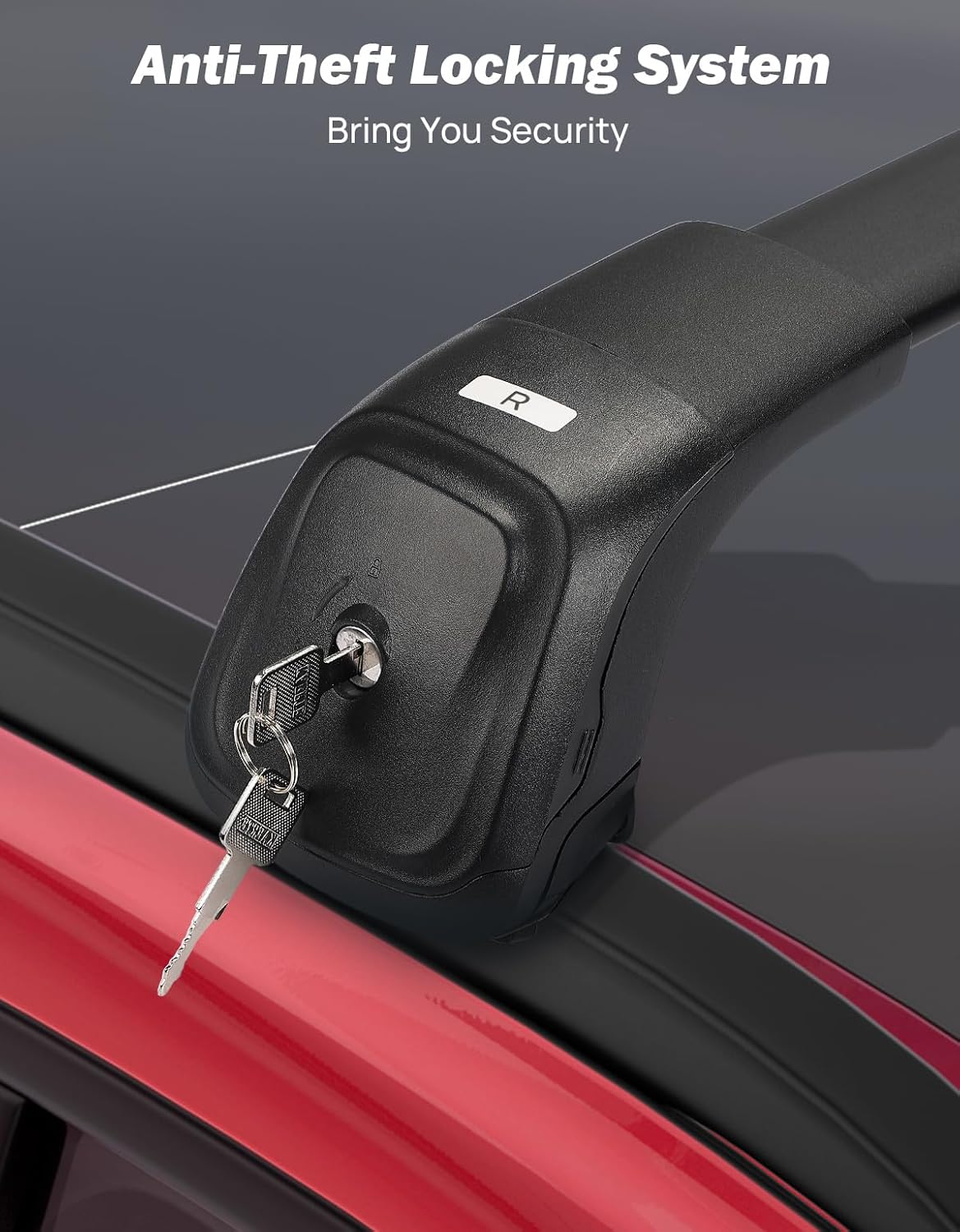 Chevrolet Equinox cross bars 2018–2024 — aluminum alloy profile