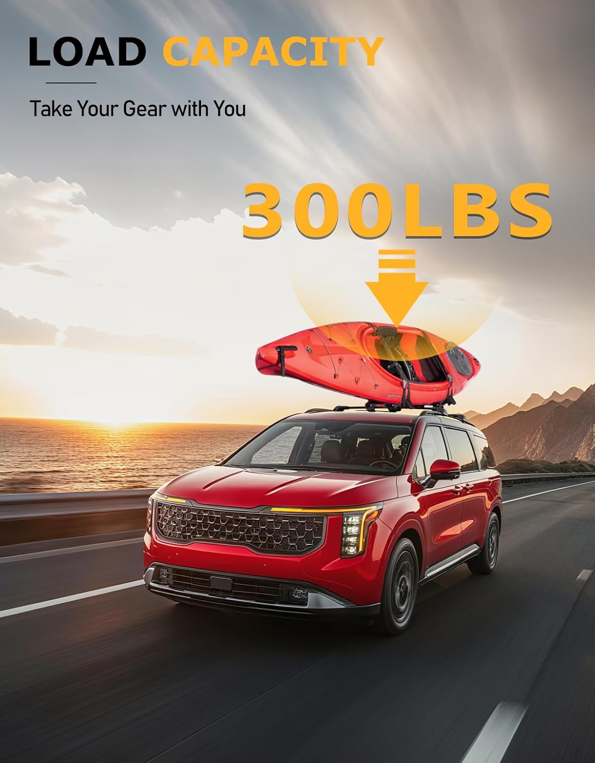 Roof rack cross bars — aluminum alloy profile