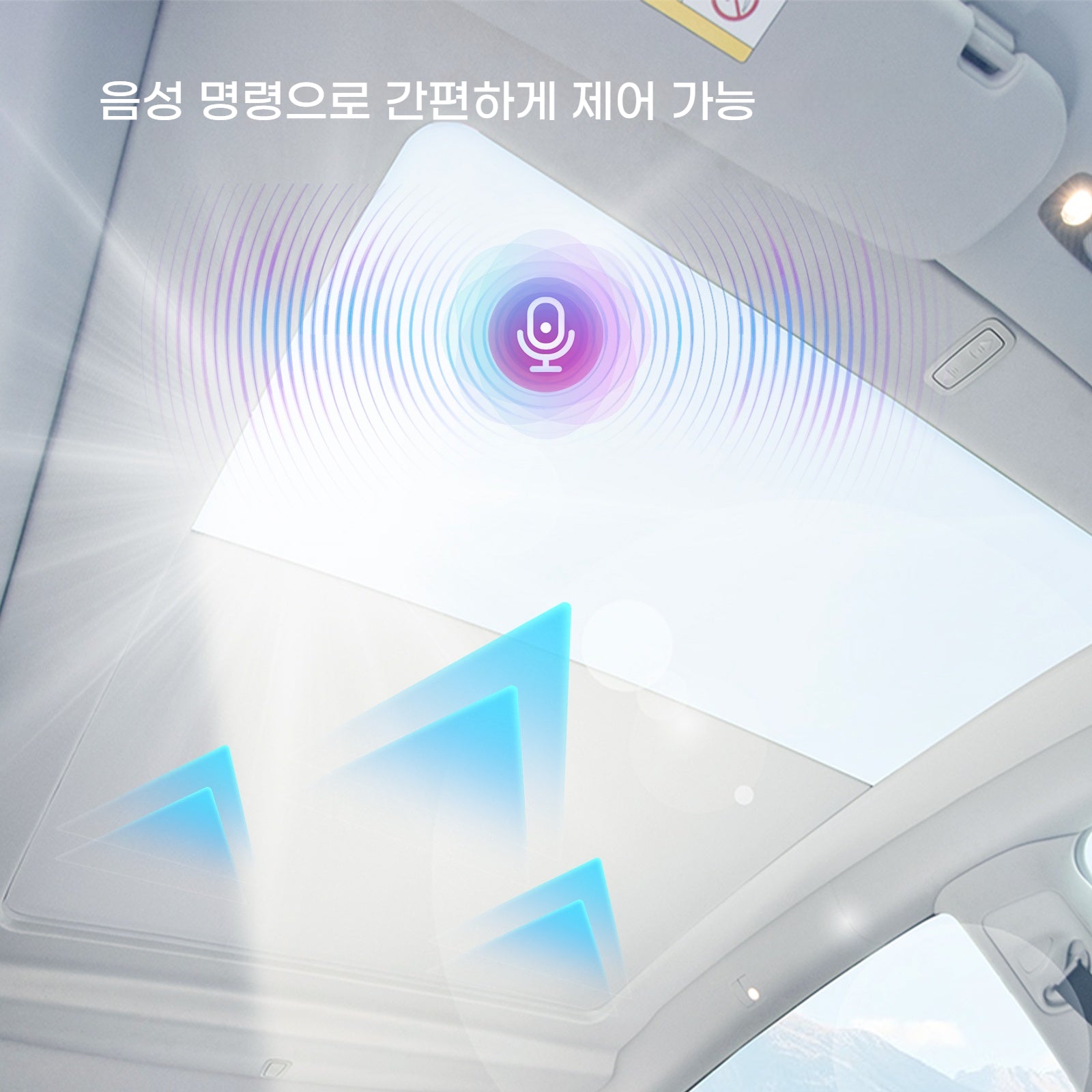 Tesla Model Y & Model Y Juniper Power Sunshade Voice-Controlled Electric Sunshade Tesstudio® 테슬라 모델 Y & 모델 Y 주니퍼 파워 선셰이드 음성 제어 전기 선셰이드