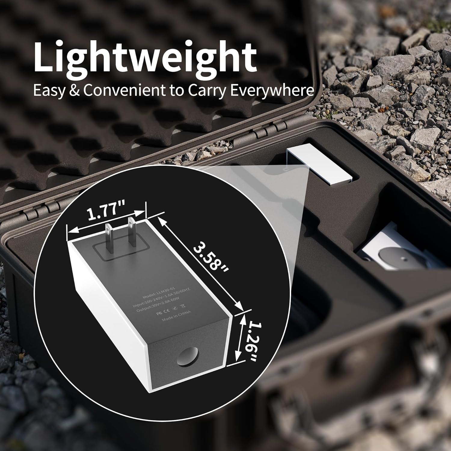 Starlink Mini Charger 60W Replacement Power Supply AC Adapter 30V 2A Output Wall Charger Plug