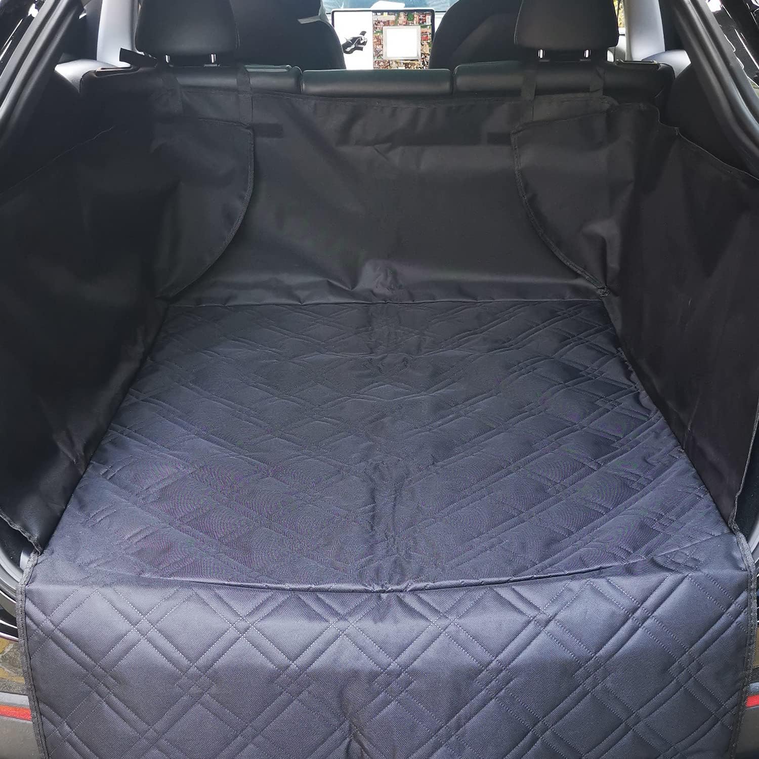 Model Y /Y Juniper Rear Trunk Cargo Liner Pet Mat Dogs Rear Seat Cover Protector All-Weather Waterproof