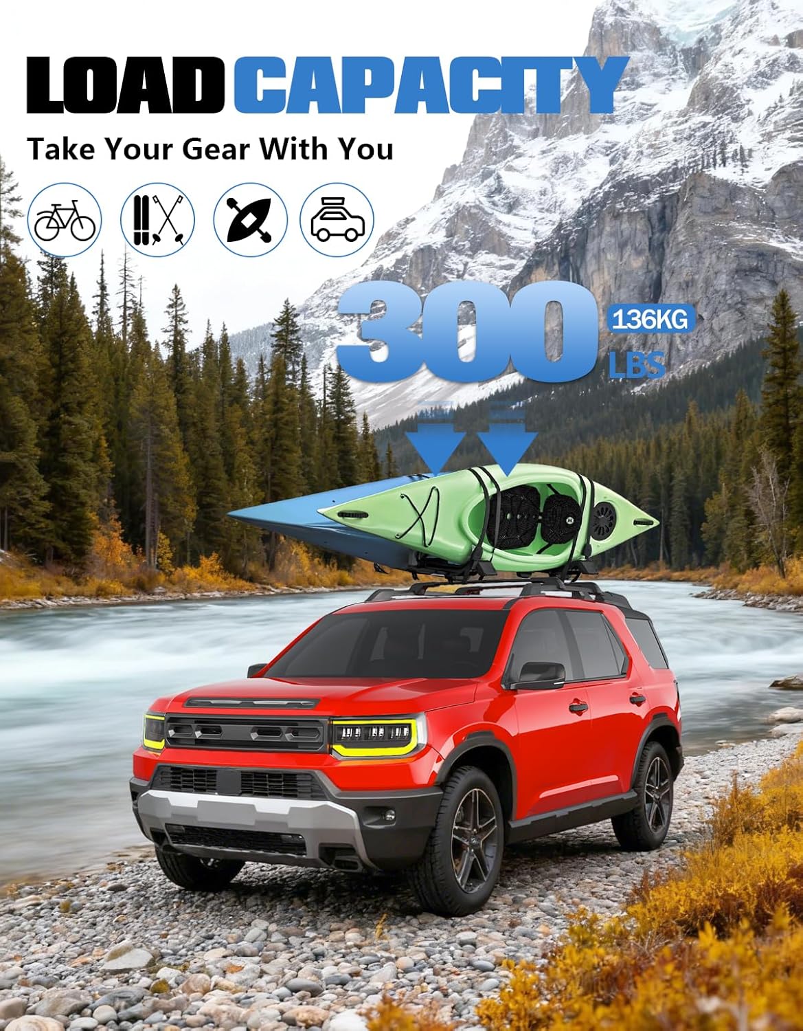 Honda Passport cross bars 2026 — aluminum alloy profile