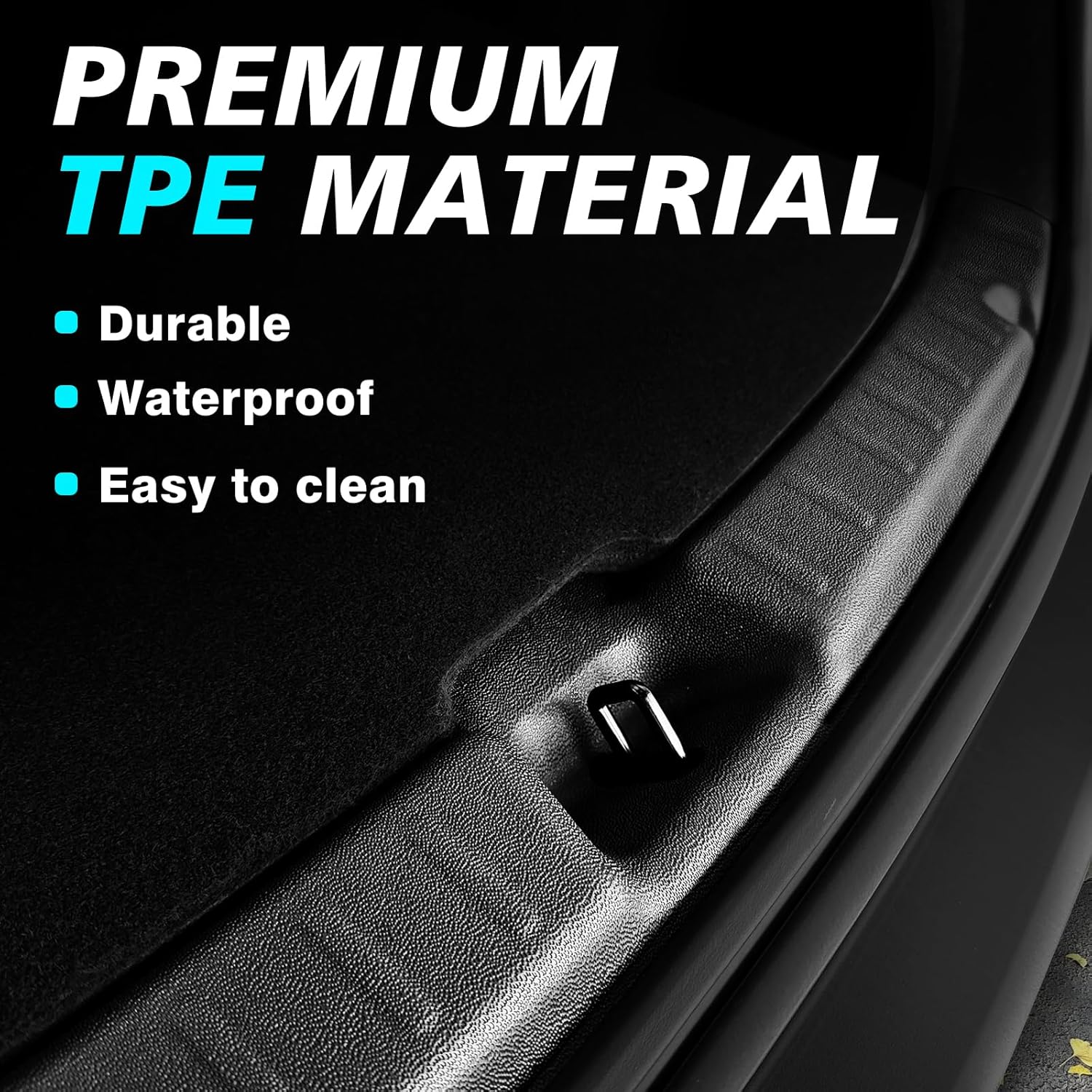 2026 Tesstudio Tesla Model Y Upgrade Rear Bumper/Trunk Sill Cover Protector Bumper Guards For Tesla Model Y Juniper