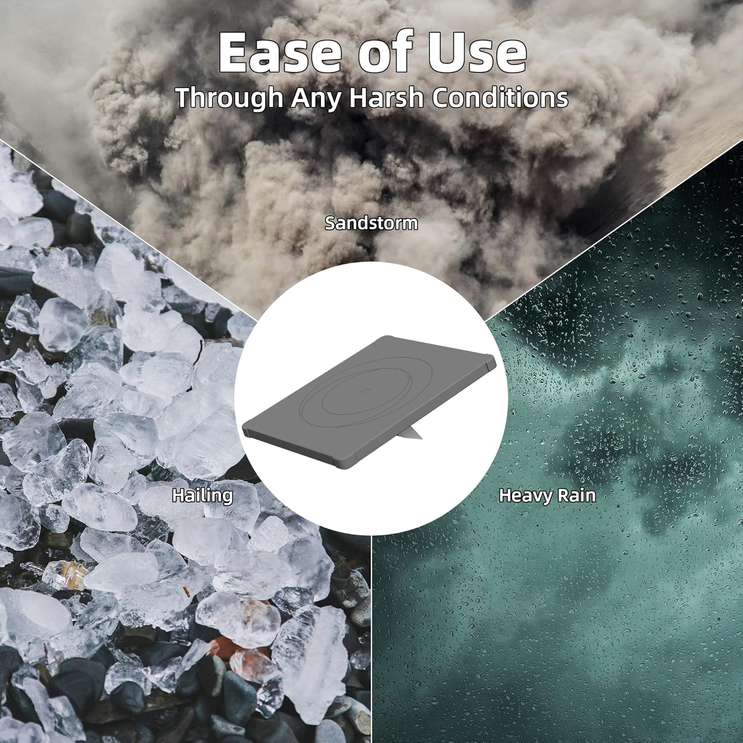 Starlink Mini Front Protective Cover Liquid Silicone Sleeve Accessories for Camping Outdoor Protector from Scratching Hailstone