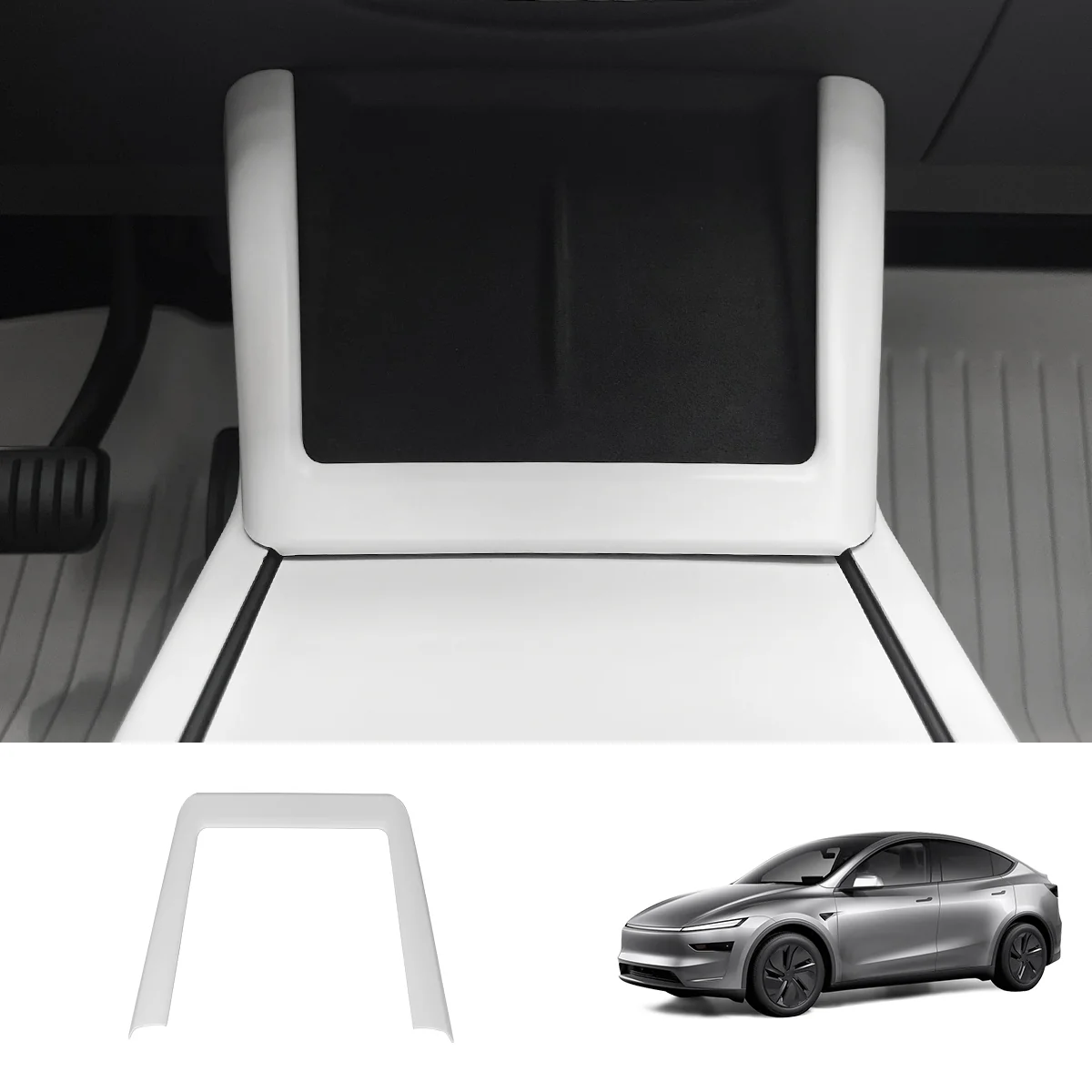 White Interior Upgrade Kit For Tesla Model Y Juniper 2025+