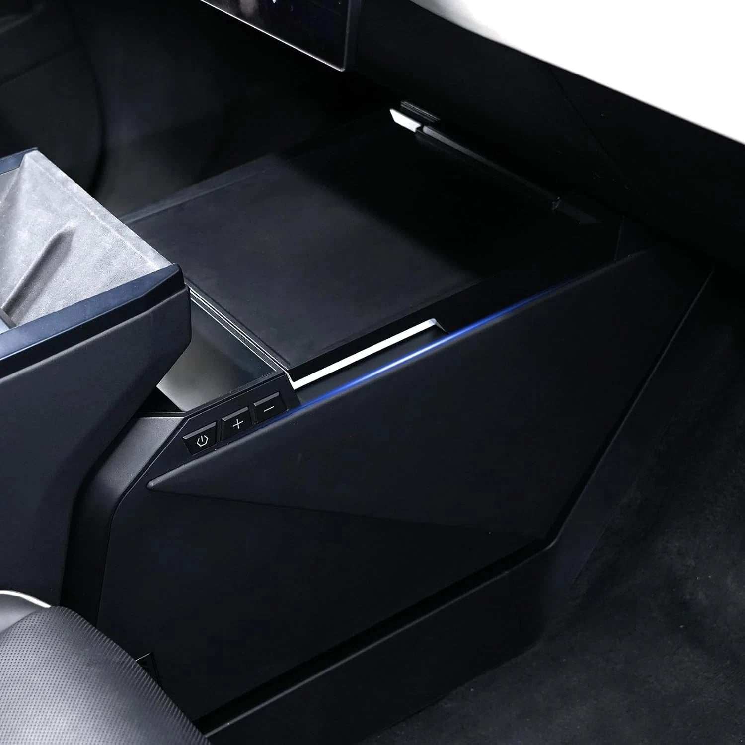 Tesla Cybertruck 18L Center Console Refrigerator with Dual-Mode Cooling & 20W USB-C Power Hub