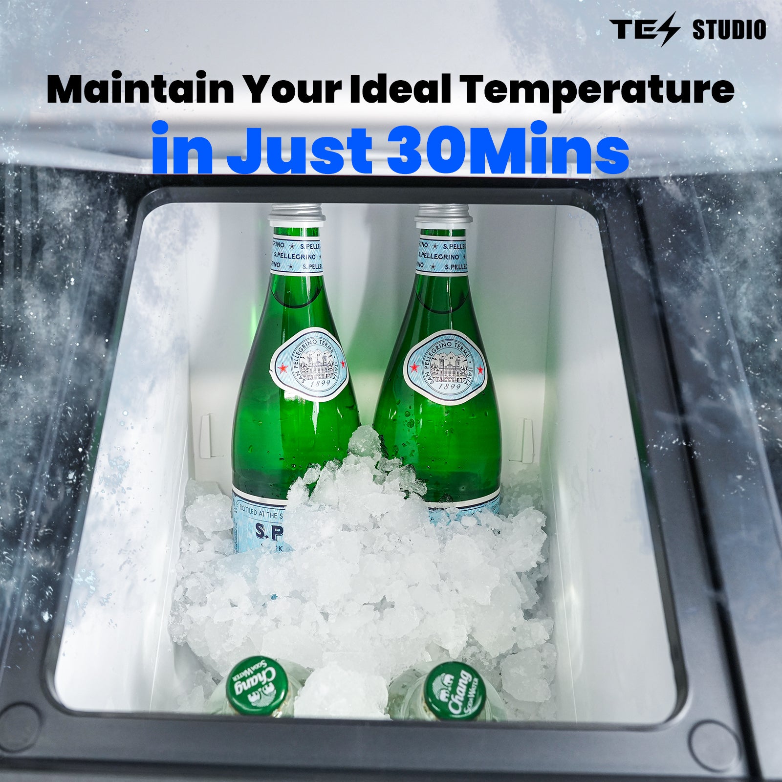 Cooler Fridge 18L Center Console Floor Refrigerator For Tesla Cybertruck