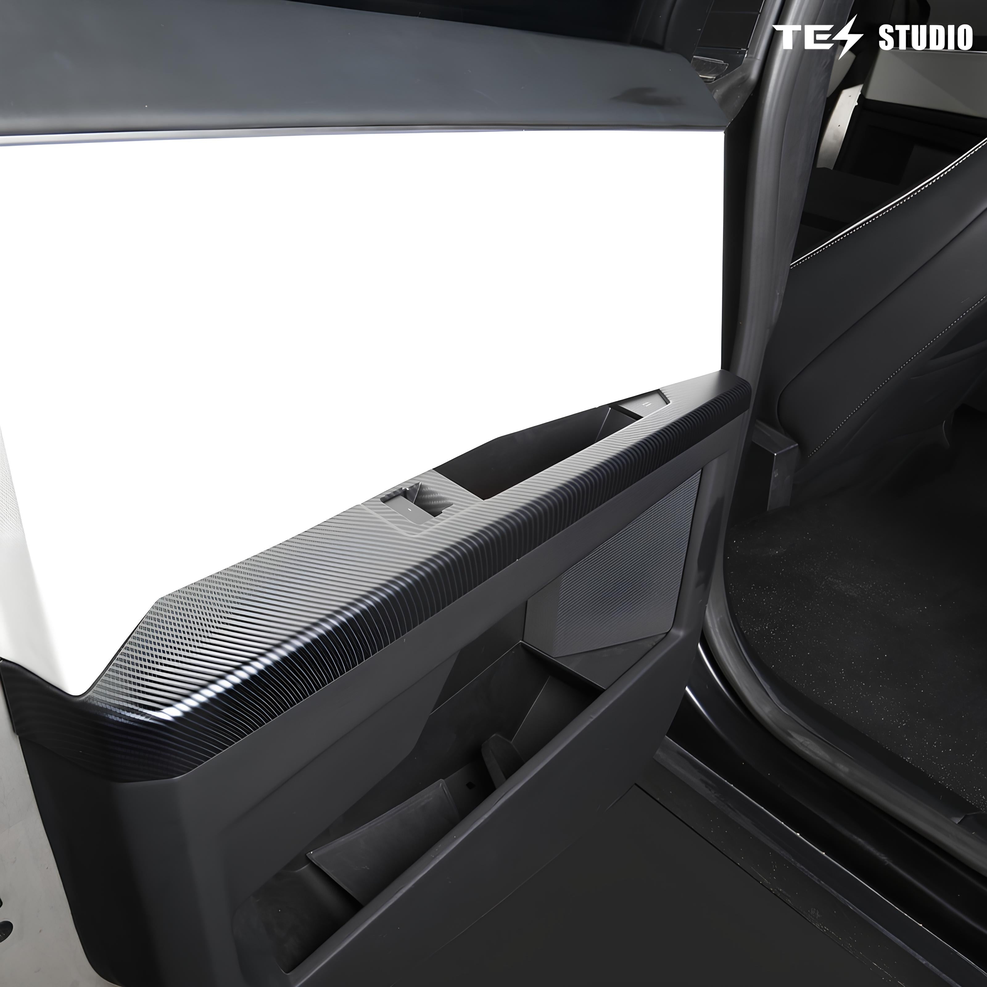 Cybertruck Front & Rear Door Armrest Overlay Panel Cover Fully Coverage