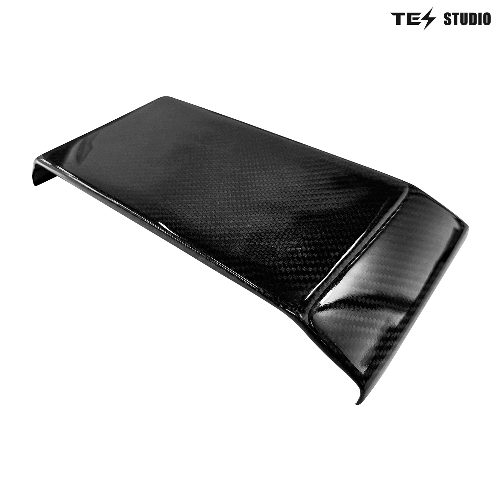 Tesla Cybertruck Accessories Cybertruck Real Carbon Fiber Backseat Top Ven Cover Tesstudio®