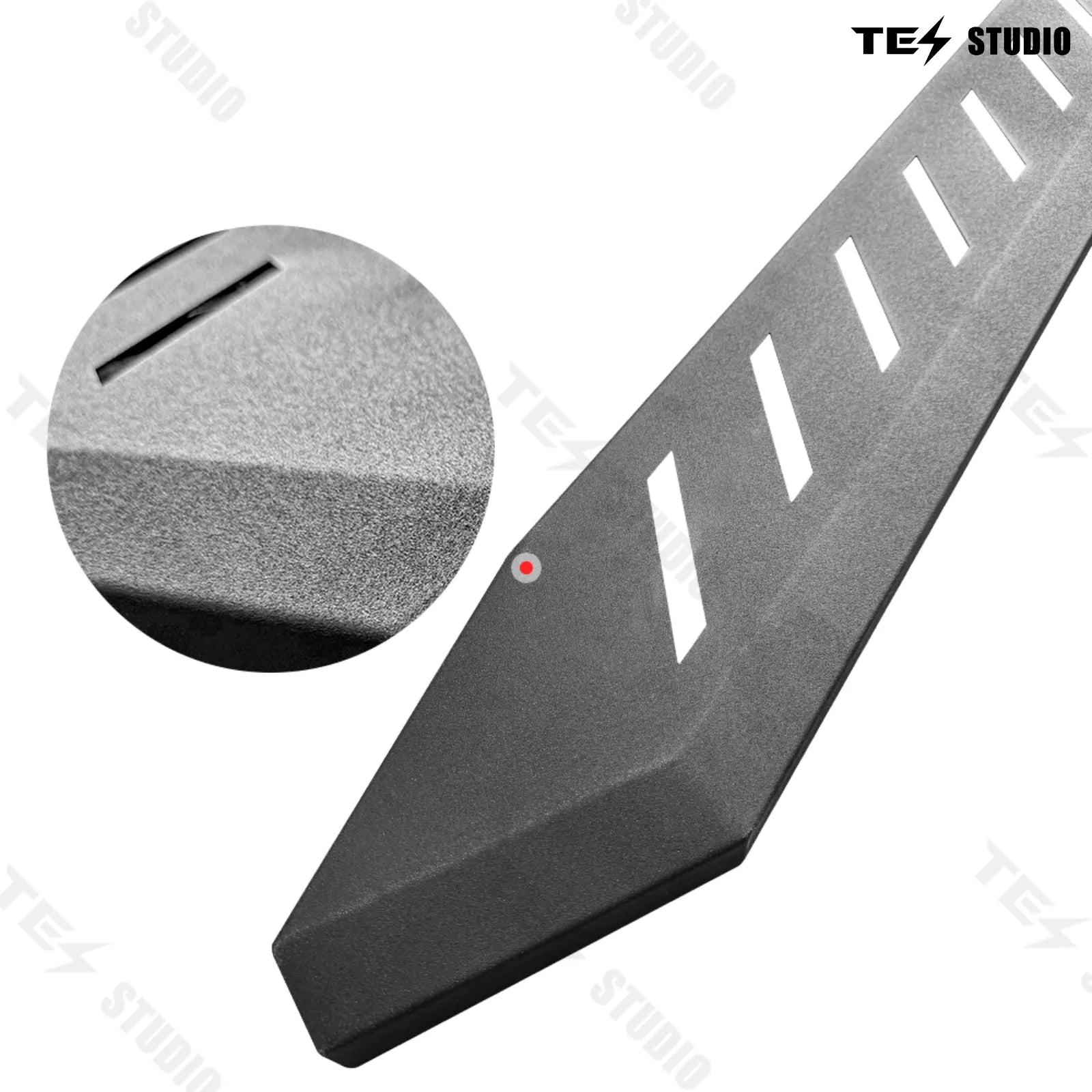 Tesla Cybertruck Accessories Running Boards Side Steps Exterior Brackets Nerf Bars Tesstudio