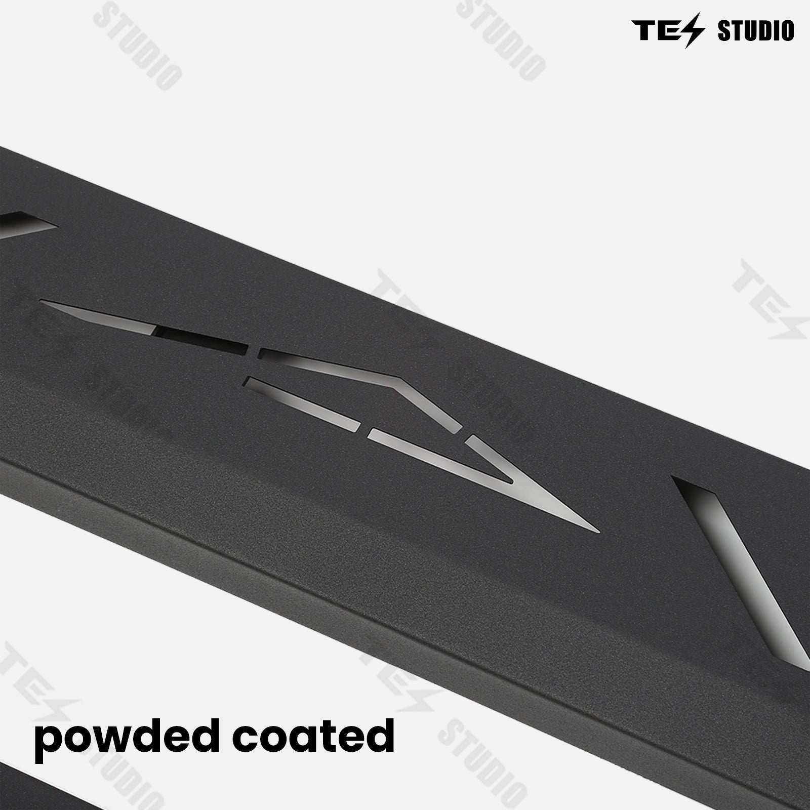 Tesla Cybertruck Accessories Running Boards Side Steps Exterior Brackets Nerf Bars Tesstudio