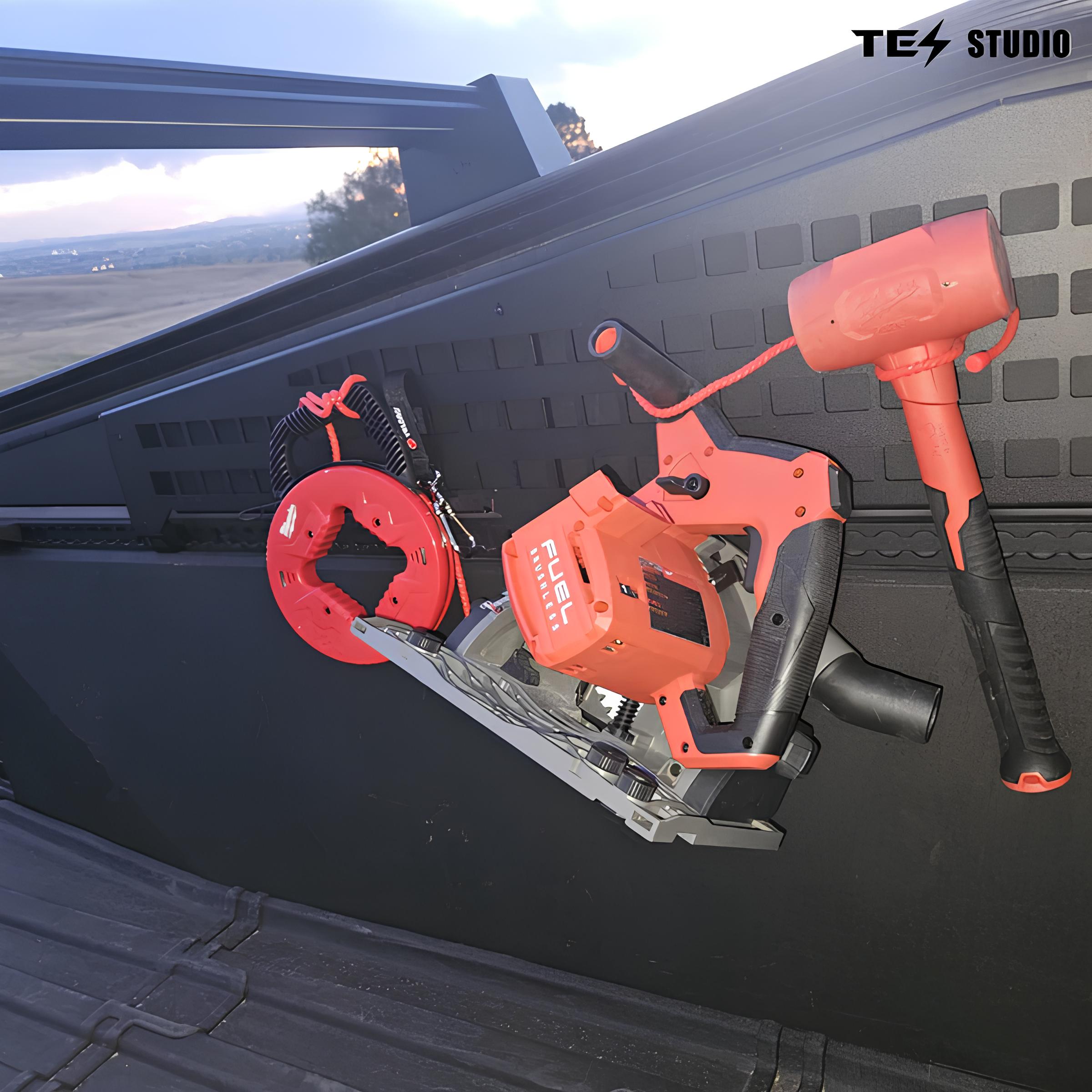 Cybertruck Molle Panel Side Bed MOLLE System Truck Tesstudio®