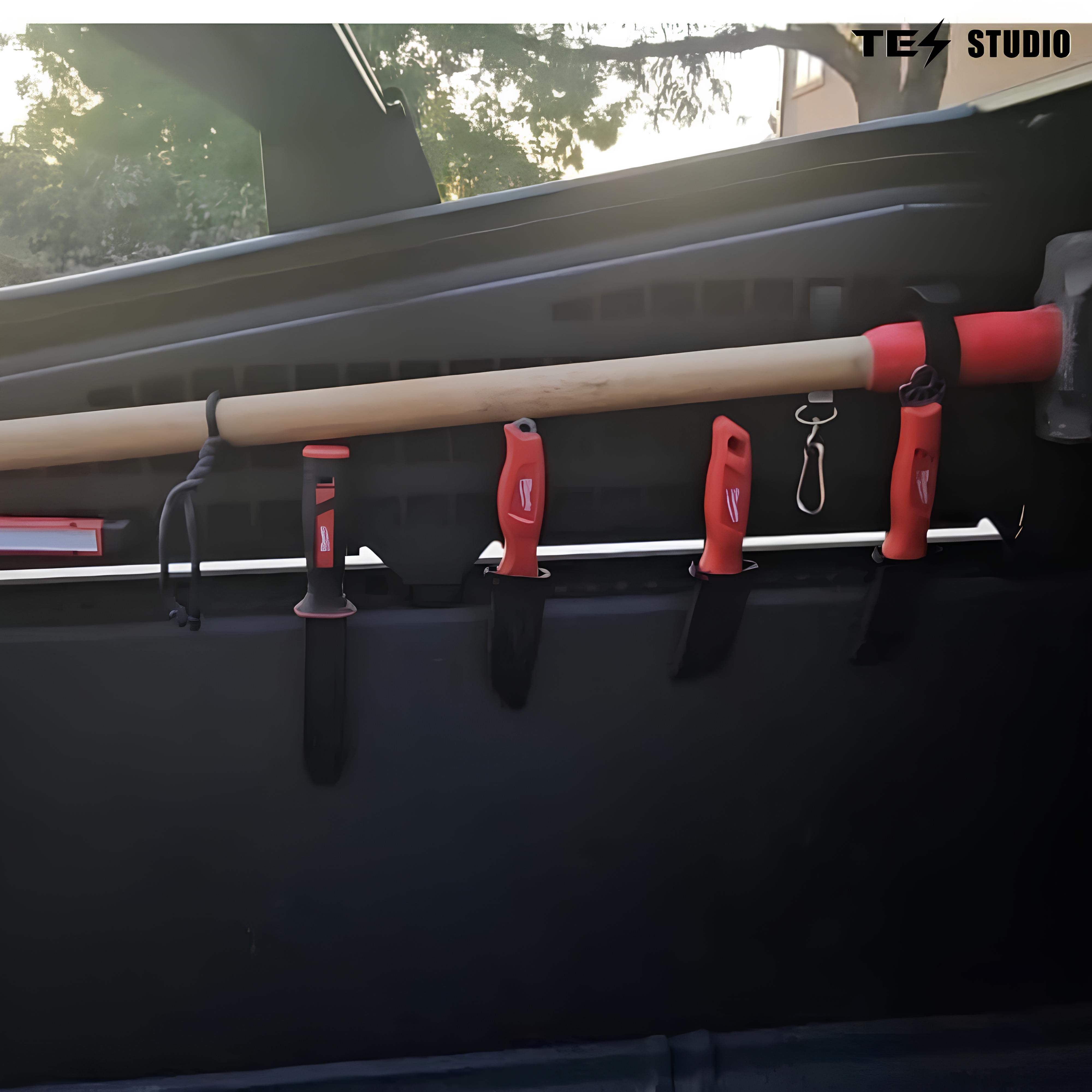 Cybertruck Molle Panel Side Bed MOLLE System Truck Tesstudio®