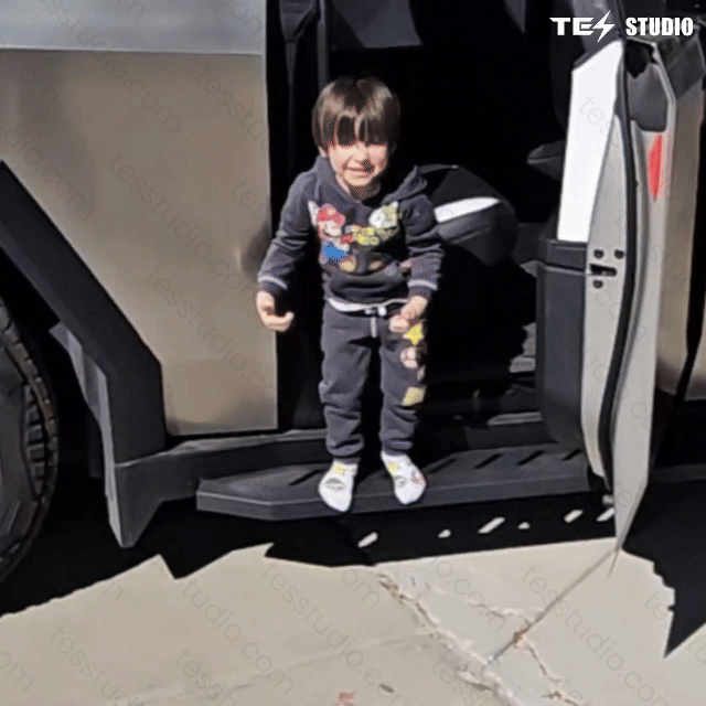 Tesla Cybertruck Running Boards Side Steps Cybertruck Nerf Bars Cybertruck Exterior Brackets Tesla Accessories Tesstudio®