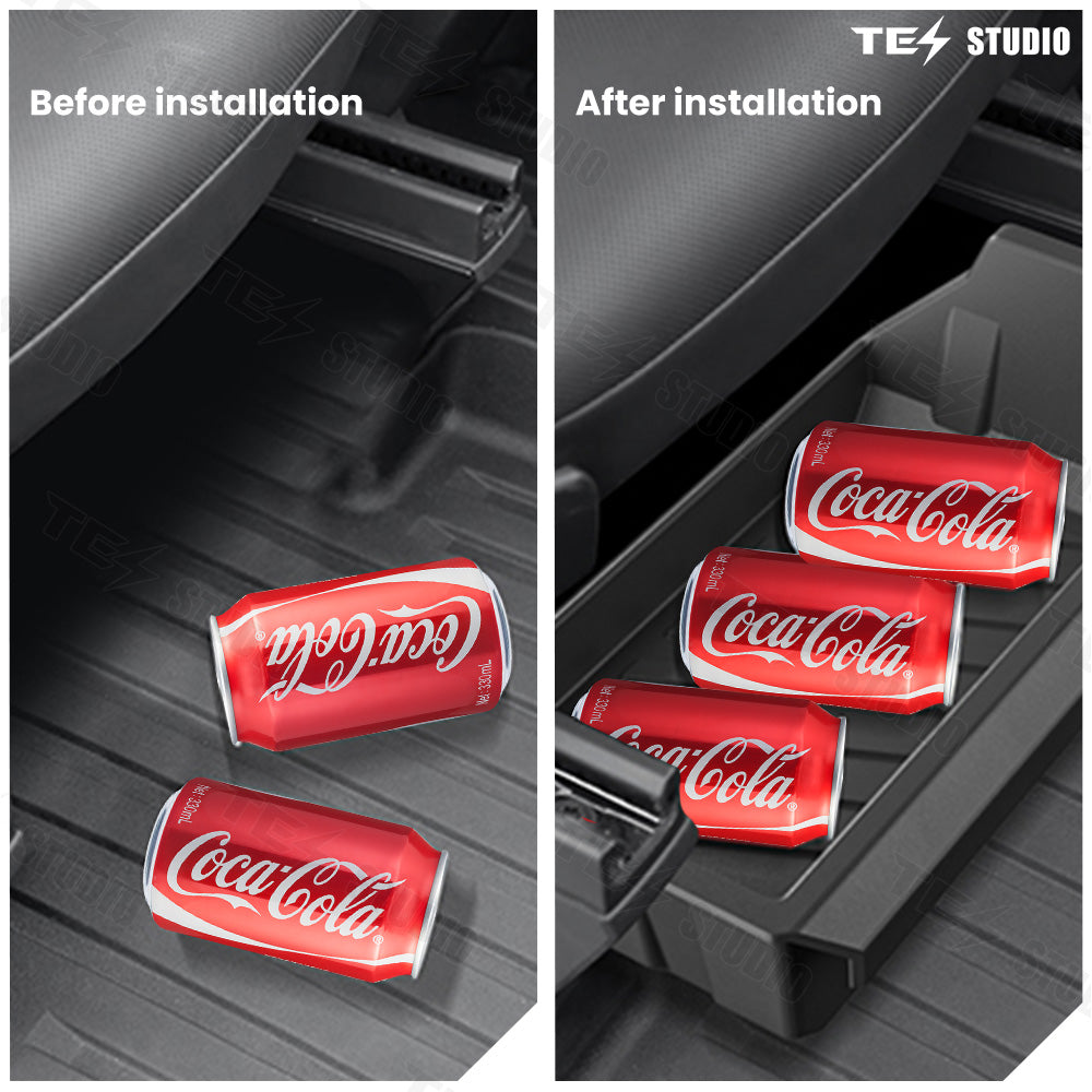 Tesla Cybertruck Storage Box — seamless OEM integration close-up