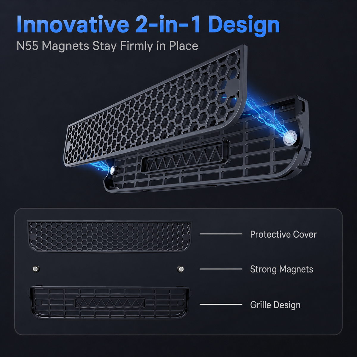 Rear Air Vent Retractable Cable Charging Dock with Aroma Diffuser for Tesla Model Y L 2025.11+